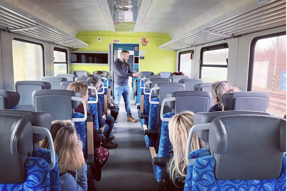 Foto z vlaku